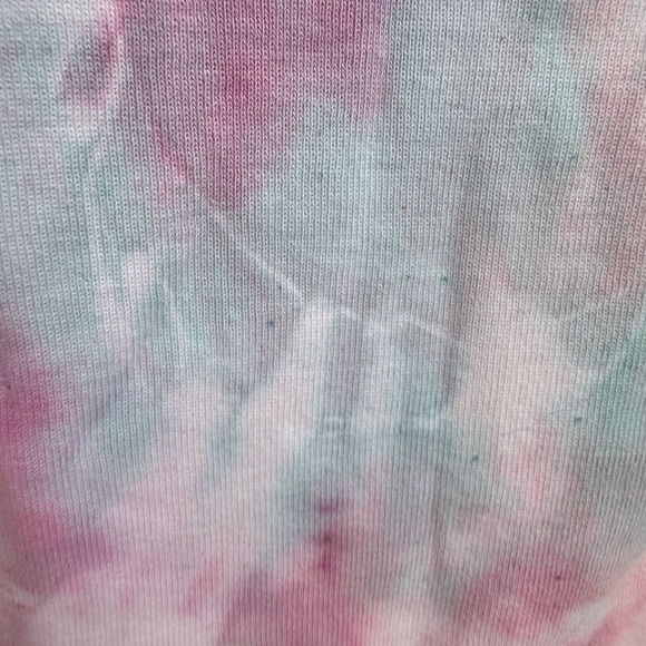 Loft Tie Dye Women's medium tank top purple, teal - Picture 3 of 6